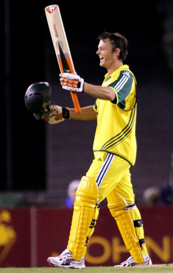 Adam Gilchrist has scored 17 Tests centuries and 16 ODI centuries, the highest by any wicket-keeper. Pic/ AFP