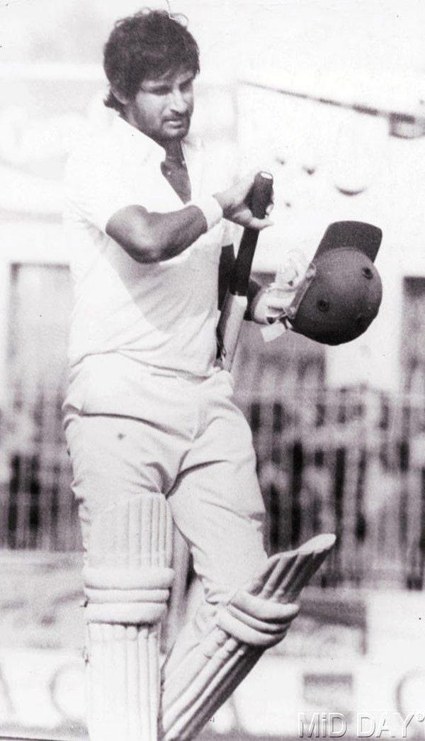 Sandeep Patil: Sandeep Patil was a dashing batsman and a useful medium-pace bowler. An aggressive batsman, he had a penchant for big hits. He is most famous for his 174 against Australia at Adelaide after getting concussed by a bouncer in the previous Test. He was one of the first cricketers to enter the Bollywood with 'Kabhi Ajnabi The' opposite Poonam Dhillon, a leading actress of the 1980s. The film also had other cricketers like Syed Kirmani and Clive Lloyd. Pic/ Midday Archives