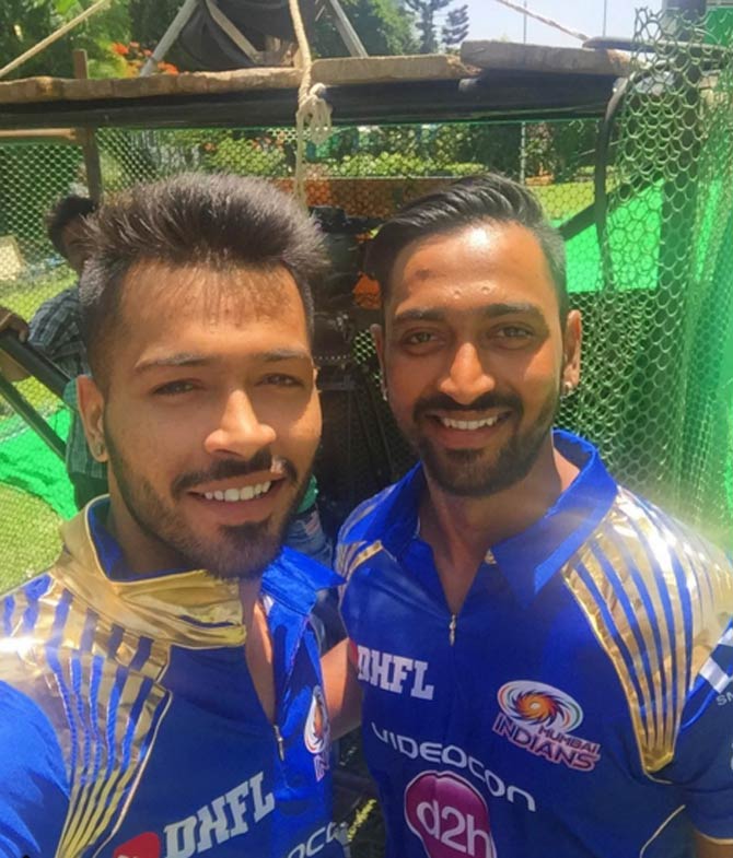 Hardik and Krunal Pandya (India): The Pandya brothers are the latest of bro-duos in cricket. Hardik has played 63 ODIs with 57 wickets and 1286 runs as well as 11 Tests with 532 runs. His brother Krunal Pandya has played 5 ODIs scoring 138 runs with a top score of 58*. Both have made their presence felt on the T20I scene and have been impactful players for the Mumbai Indians franchise at the IPL. Both brothers are classified as all-rounders. (Pic Courtesy/ Hardik Pandya's Instagram account)
