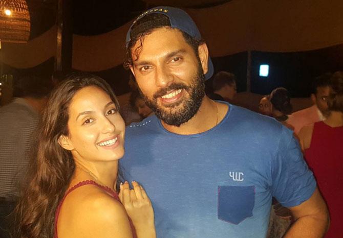 Nora Fatehi and Yuvi