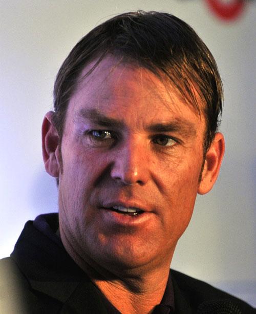 Apart from being a commentator, Aussie legend Shane Warne is also a professional poker player. Pic/Bipin Kokate