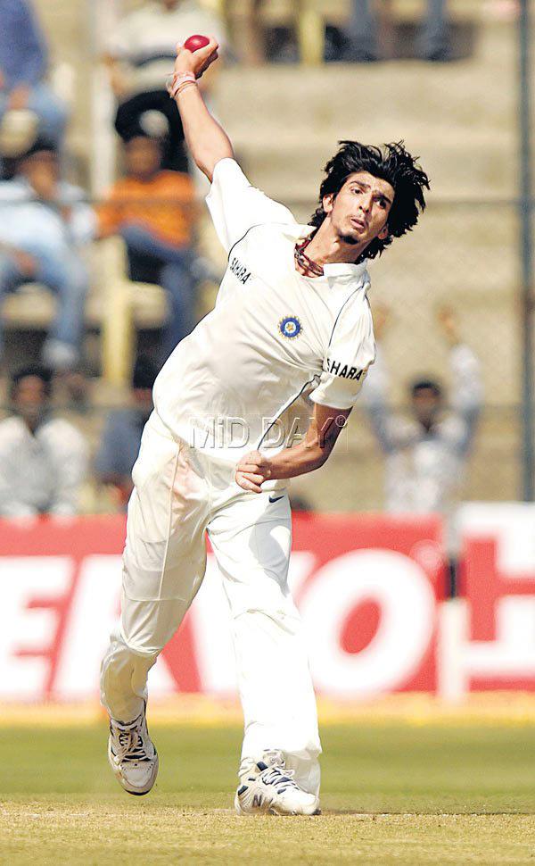 Ishant Sharma - 18 years, 265 days - Team: India. Test debut: 25 May 2007 vs Bangladesh. Tests played: 105. Wickets: 311. (Pic/ Suresh K.K.)