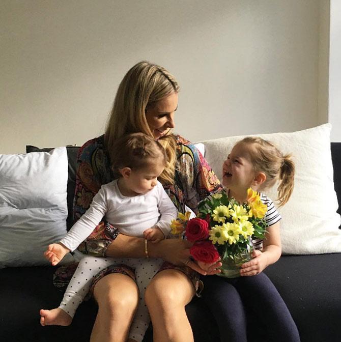 Candice Warner posts many cute photos along with her daughters Ivy Mae and Indi Rae