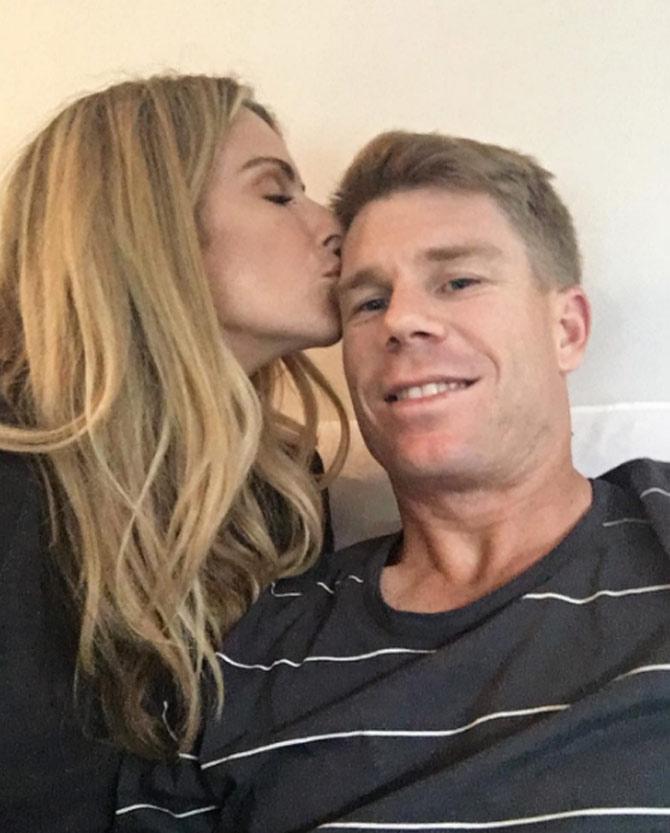Candice Warner has made an appearance in the television series It Takes Two In this pic, Candice posts a mushy message for David Warner: Can't wait for this one to get home later today, have missed you darling. @davidwarner31