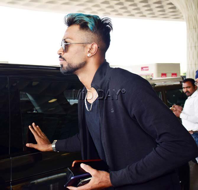 Hardik Pandya has coloured his hair and it looks pretty cool