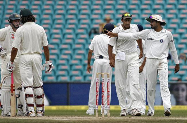 Monkey issues: Emotions ran high during the 2008 Sydney Test between India and Australia. In hindsight, both Andrew Symonds and Harbhajan Singh could have handled Monkeygate' in a more mature manner