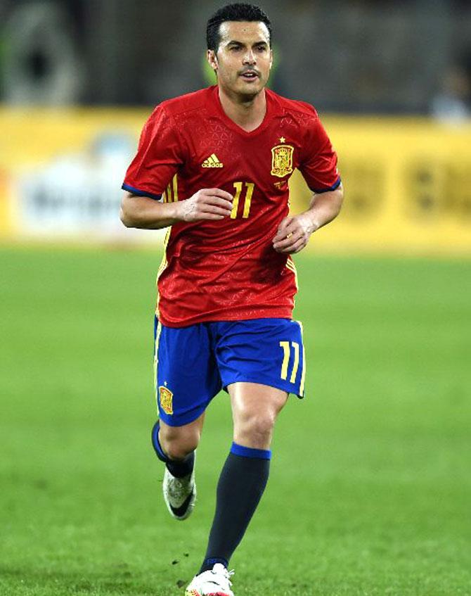 Team - Spain. Matches - 57. Goals - 17. Club - Chelsea