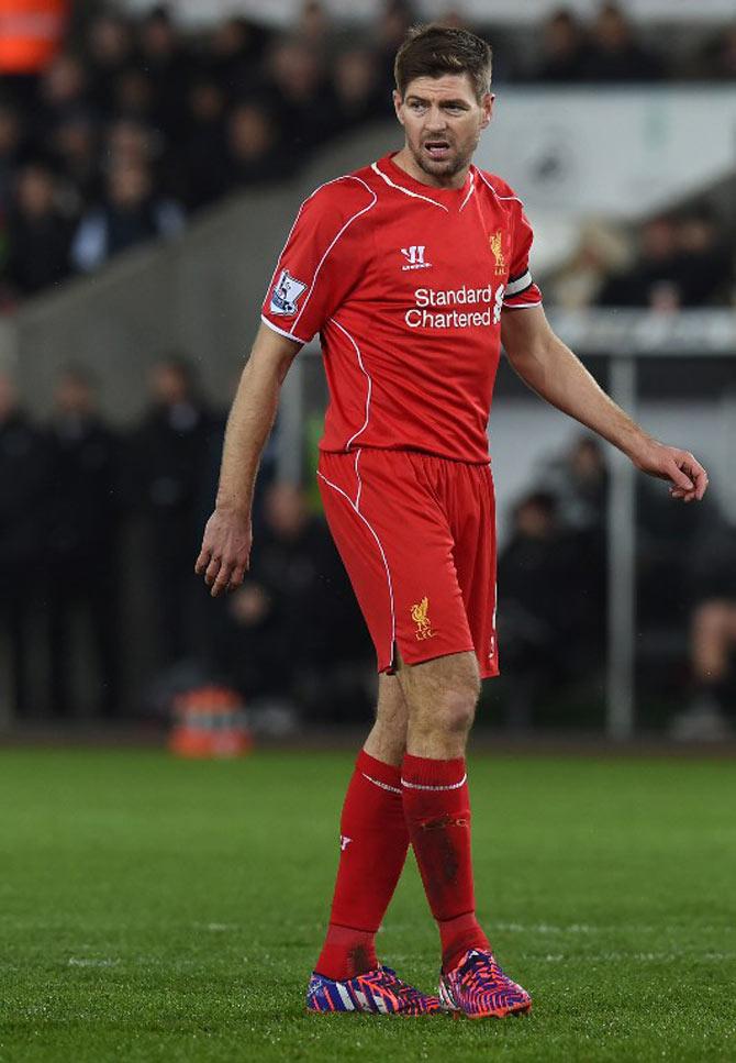 Steven Gerrard: Liverpool (1998-2015). Appearances - 504. Goals - 120. Position - Midfielder