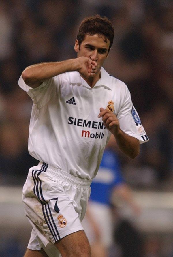 Raul: Real Madrid (1994-2010). Appearances - 550, Goals - 228. Position - Forward.