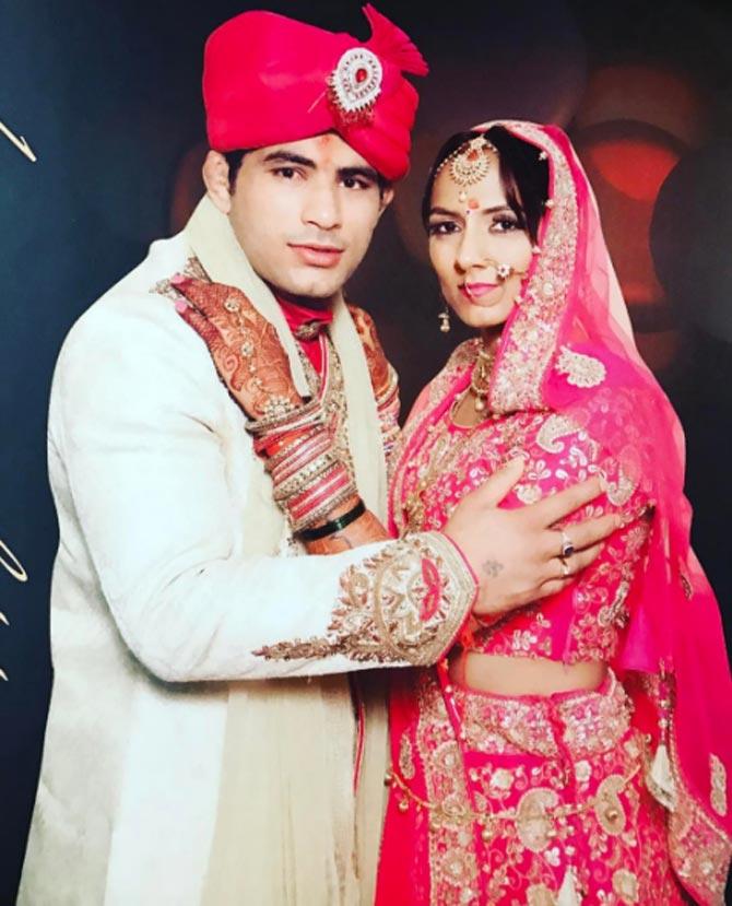 Geeta Phogat and Pawan Kumar were married on 20 November 2016