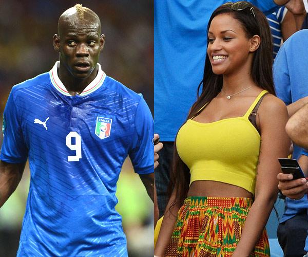 Mario Balotelli: The 'whacky' Italian striker who is always known to be in the news for his antics allegedly also had an affair with Jenny Thompson in 2012. His girlfriend Fanny Neguesha had previously dumped him online after reports of the striker having an affair with Playboy model Veronica Graf surfaced. He went on to reconcile with Fanny and proposed to her during the 2014 FIFA World Cup. They later split in September 2014. Balotelli went on to date model Raffaella Fico for a while and later split. Fanny went on to date Gabonese footballer Mario Lemina from 2017. (With Fanny Neguesha/ Pic/ AFP)