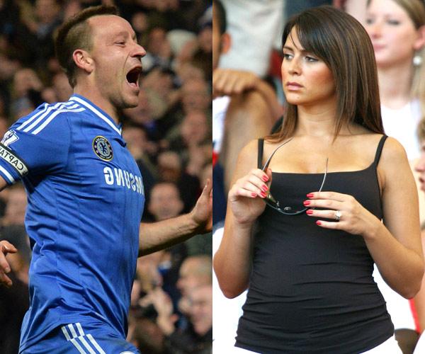 John Terry: In 2010, the former England footballer allegedly had an affair with his teammate Wayne Bridge's wife and lingerie model Vanessa Perroncel. It was widely rumoured that the Chelsea captain got her pregnant and later arranged an abortion for her, however, nothing was ever confirmed. (With Vanessa Perroncel. Pic/ AFP)