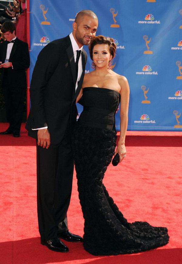 Tony Parker: The San Antonio Spurs player was caught apparently cheating on his now ex-wife, Hollywood celeb Eva Longoria when she discovered a series of text messages from him to his teammate Brent Barry's wife Erin. After failing to try and make things work, they divorced in November 2010. (With ex-wife Eva. Pic/ AFP)