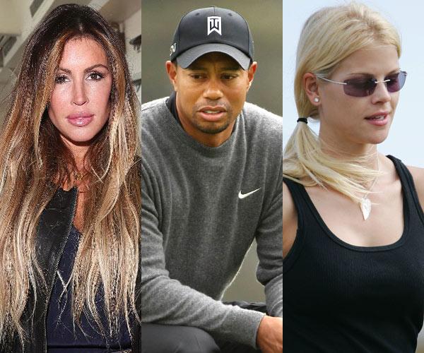 Tiger Woods: The golf star reportedly had an extramarital affair with a nightclub manager Rachel Uchitel in November 2009. A month later he allegedly left a voicemail message for a mistress which was found. As a few days passed, over a dozen women admitted to apparently having an affair with him. Tiger Woods admitted to his infidelity which reportedly led to a divorce with his wife Elin Nordegren in August 2010. (Rachel, Woods, Erin. Pic/ Getty Images/ AFP)