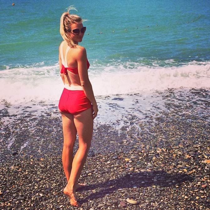 Maria Kirilenko: Country - Soviet Union. Sport - Tennis. Pic/ Kirilenko's Instagram