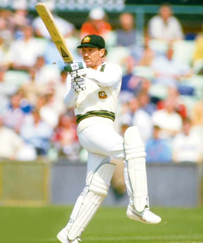 Allan Border (Australia): He became the first Australian to score 10,000 runs in Tests and went past Sunil Gavaskar's record to become the most Test runs scorer until it was passed by Brian Lara. Test batting stats: Tests - 156, Inns - 265, NO - 44, Runs - 11174, HS - 205, Ave - 50.56