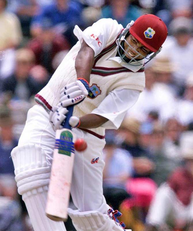 Brian Lara (West Indies): He is widely considered as one of the greatest batsmen of all-time and holds the record for most career Test runs for West Indies. Test batting stats: Tests - 131, Inns - 232, NO - 6, Runs - 11953, HS - 400*, Ave - 52.88