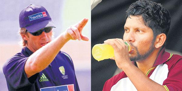 Ramnaresh Sarwan and Glenn McGrath: This was as nasty as it gets. West Indies were marching towards the highest chase in Test history at Antigua in 2003. In an endeavour to unsettle Sarwan, McGrath questioned,  What does Brian Lara s d--k taste like?  Sarwan s reply was  I don t know, ask your wife.  This incensed the hot-headed Aussie fast bowler, and what followed were some angry exchanges and finger-pointing