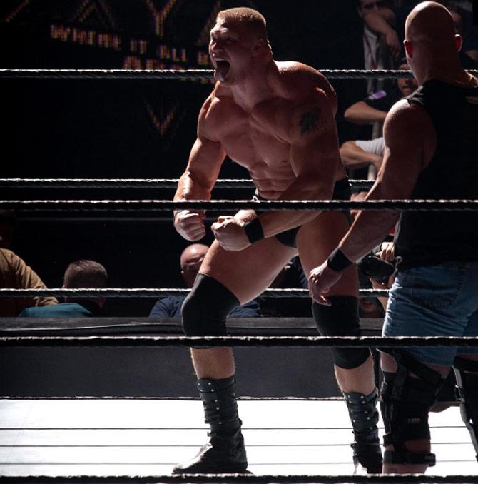 Brock Lesnar at WrestleMania 20