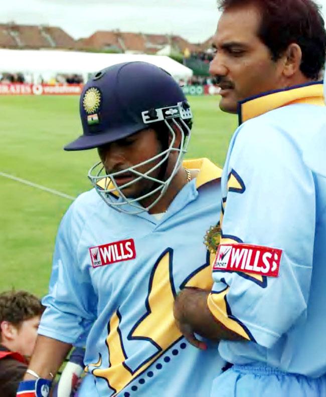 Azhar (115) & Tendulkar's (169) famous partnership of 222 runs in Cape Town 1997 (File Pic)