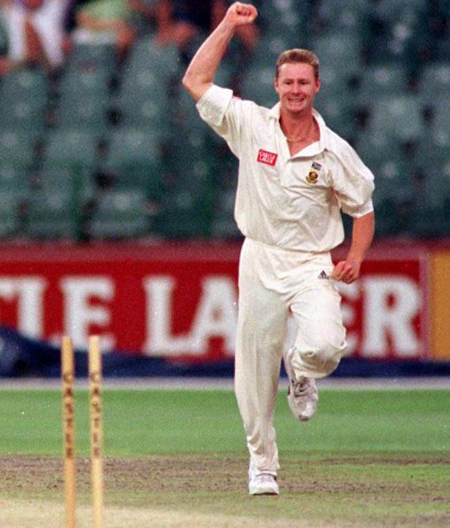 Best bowling in an innings (Tests) -- Lance Klusener, 8 in Kolkata on 27 Nov 1996 (Pic/ AFP)