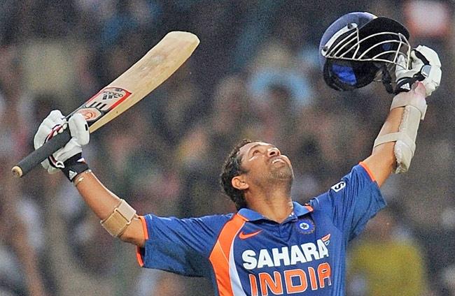 Highest individual score (ODIs) -- Sachin Tendulkar, 200 in Gwalior on 24 Feb 2010 (Pic/ AFP)