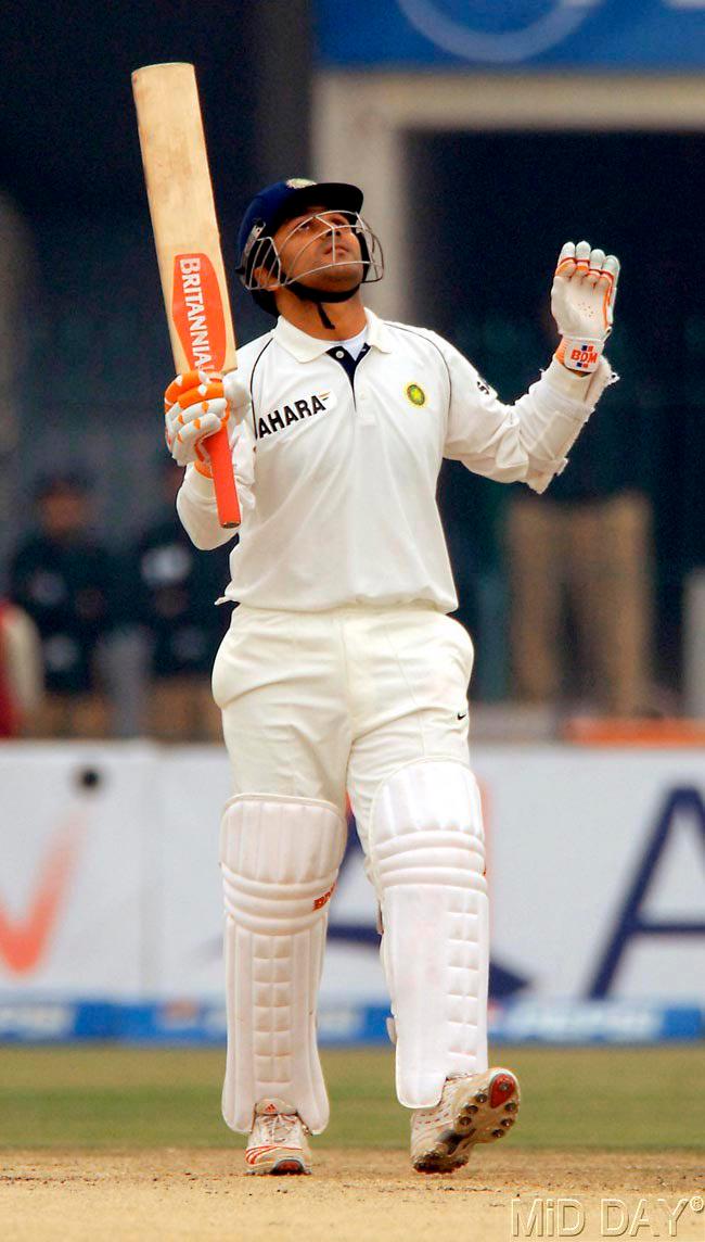 Highest individual score (Tests) -- Virender Sehwag, 319 in Chennai on 26 Mar 2008. (MiD DAY)
