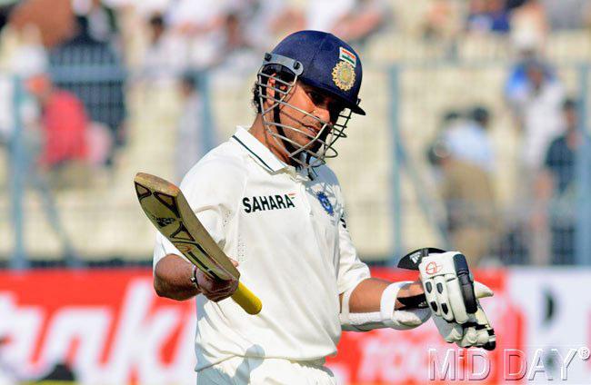 Most fifties (Tests) -- Sachin Tendulkar, 12 (Pic/ Ajay Roy)