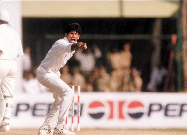 Venkatesh Prasad picks up 10 wickets in Durban Test, December 1996 (File Pic)