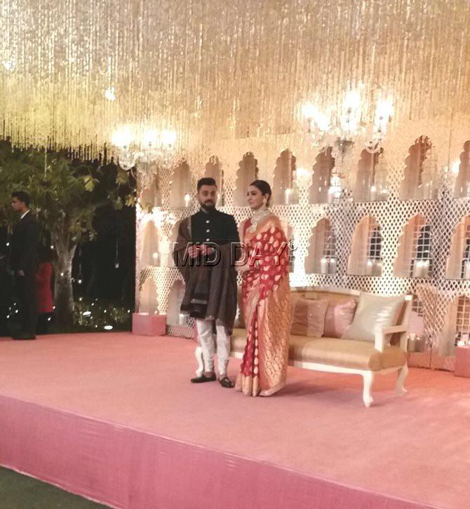Apparently, Virat Kohli and Anushka Sharma have generated the same sort of excitement and coverage in India as Britain's Prince Harry and fiance Meghan Markle have in the West