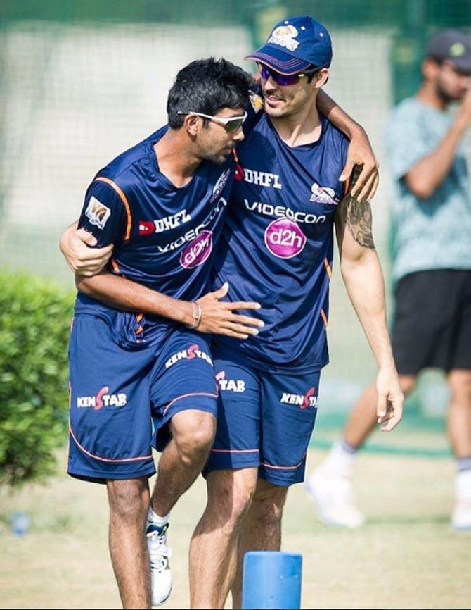 Pacer Jasprit Bumrah has some support in Mitchell Johnson