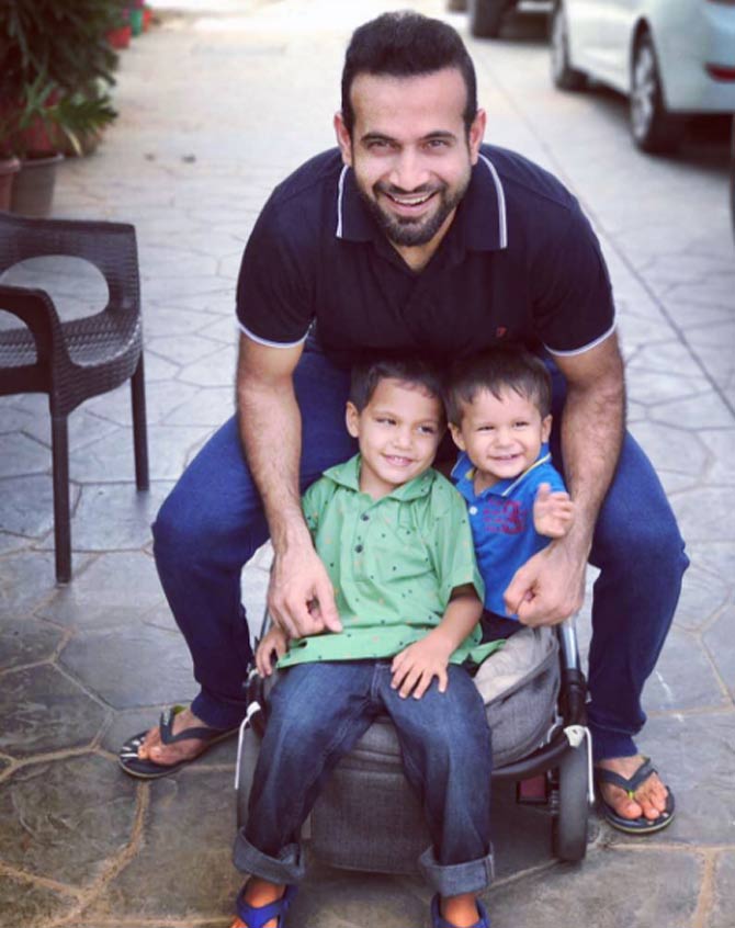 Irfan Pathan: Kids r the most powerful when it comes to happiness #love #nephew
