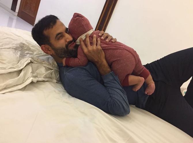 Irfan Pathan misses his son Imran a lot when he is away for cricketing commitments and he posts pictures of him with his son on social media. In this pic, Irfan Pathan captioned: Just left him today for few days n this boy is being missed already #imran #love #son #letsplay