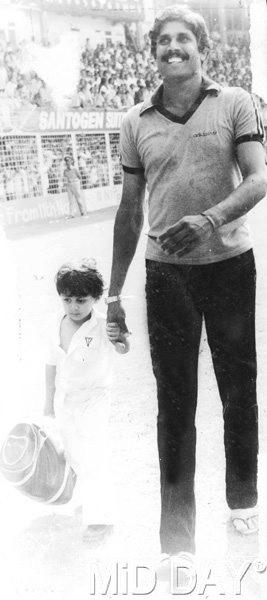 Kapil Dev had many hairstyles during his playing days