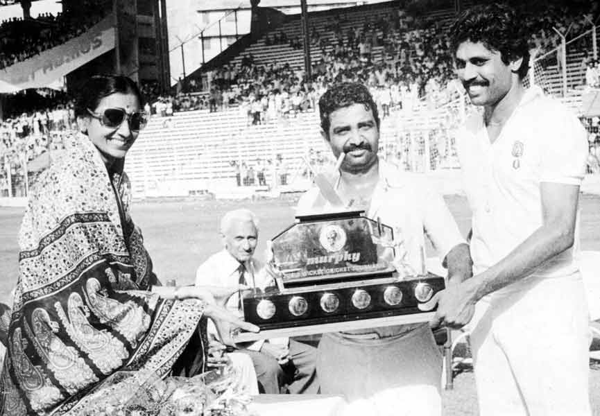 Kapil Dev has many awards to his name