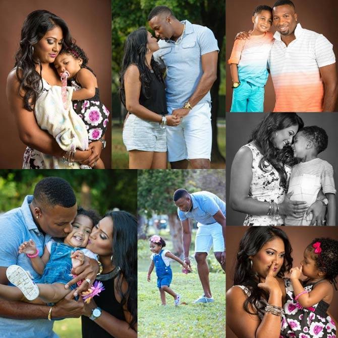In picture: A beautiful collage of the Pollard family In picture: A beautiful collage of the Pollard family