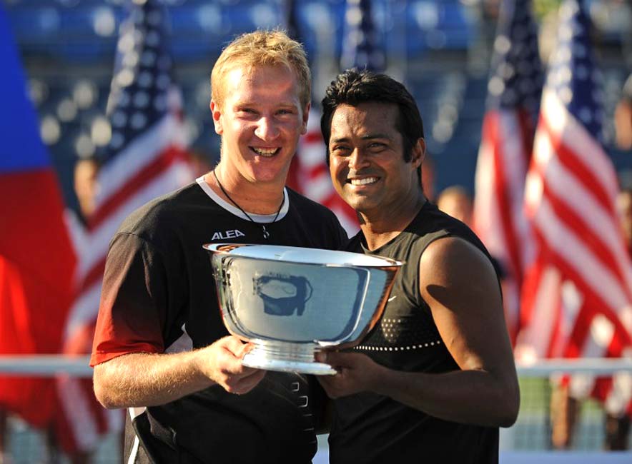 US Open 2009: Paes won his second US Open men's doubles title along with Czech Republic partner Lukas Dlouhy after beating his compatriot, Mahesh Bhupathi and Mark Knowles in the final