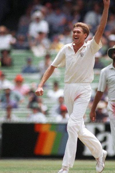 Bruce Reid (Australia): Tests - 27. Wickets - 113. ODIs - 61. Wickets - 63