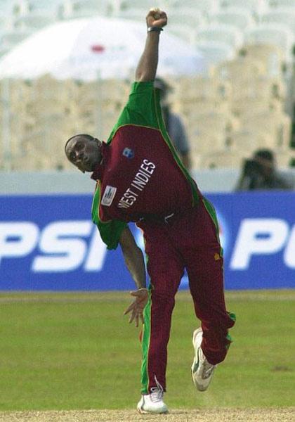 Pedro Collins (West Indies): Tests - 32. Wickets - 106. ODIs - 30. Wickets - 39