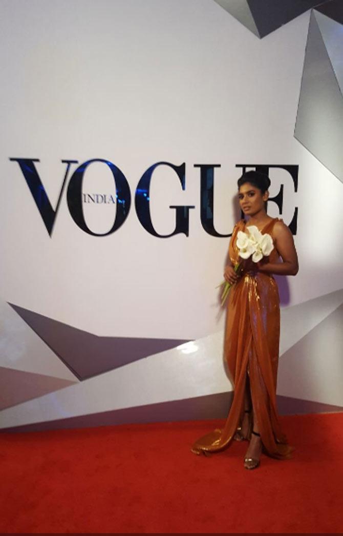 In picture: Mithali Raj looked stunning on the red carpet when she attended the first-ever VOGUE India Women of the Year awards.