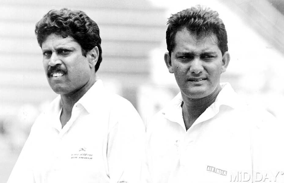 Mohammad Azharuddin had two sons Ayazuddin and Asaduddin. Ayazuddin passed away in a road accident in 2011. In picture: Mohammad Azharuddin with veteran Indian cricketer Kapil Dev