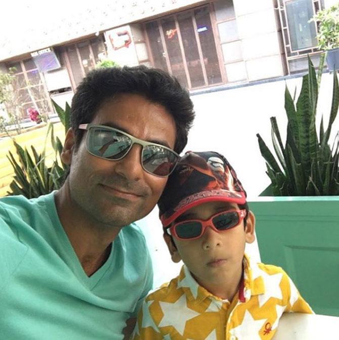 In March 2012, Mohammad Kaif and Pooja had their first child - a boy. They named him Kabir.