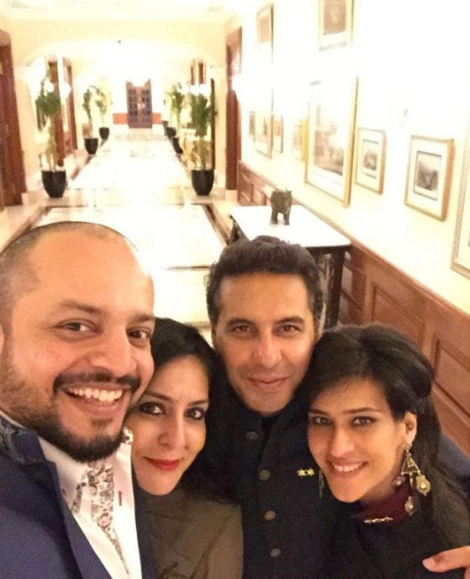 Murali Kartik is known for doing his bit for the environment, he has done many advertisements for the PETA India, including the 'Save Your Chicks' campaign, which aimed for awareness against flesh farming of poultry. In pic: Murali Karthik shared this picture with his wife Shweta and designer Shantanu from an event Murali Kartik is known for doing his bit for the environment, he has done many advertisements for the PETA India, including the 'Save Your Chicks' campaign, which aimed for awareness against flesh farming of poultry. In pic: Murali Karthik shared this picture with his wife Shweta and designer Shantanu from an event