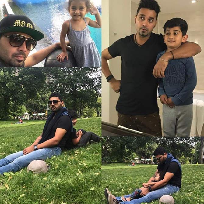 On Father's Day, Nikita Vijay captioned shared a collage of Murali Vijay and called him an 'amazing human'