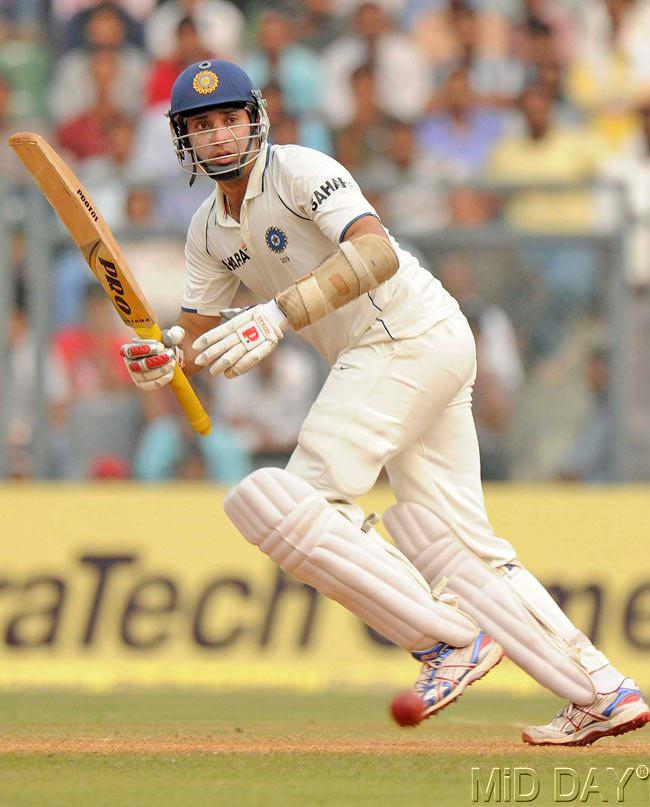 VVS Laxman: His decision to retire in 2012 was so sudden that didn't just surprise the cricketing fraternity but also shocked his wife Sailaja. (Pic/ Suresh K.K.)