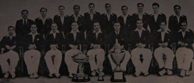 The 1944-45 Mumbai Ranji team