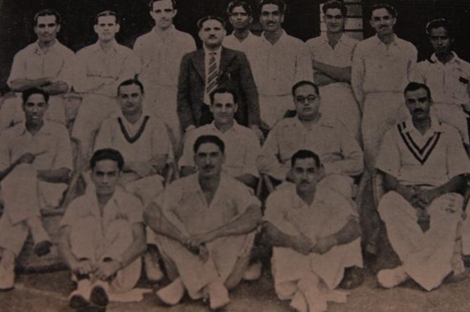 The 1948-49 Mumbai Ranji team