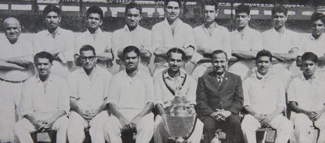 The 1964-65 Mumbai Ranji team