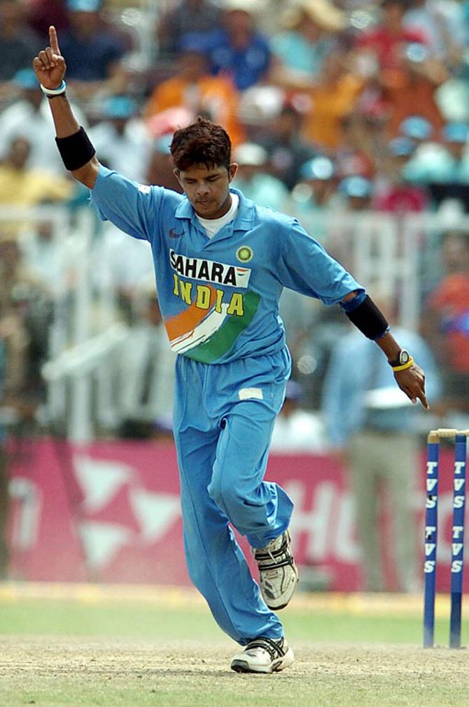 S Sreesanth - 6/55 vs England. Overs - 10. Maidens - 1. Venue - Indore. Date - 15 Apr 2006