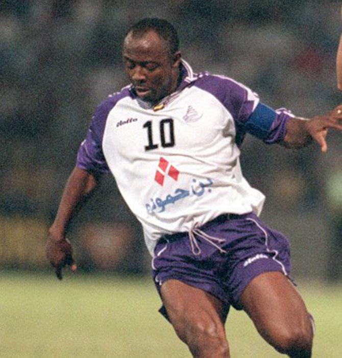 Abedi Pele had a magnificient career at Ghana earning him the moniker 'The African Maradona'. Despite being a champions League winner with Marseille in 1993 and an African Nations Cup champion with Ghana in 1982, he couldn't wheel his team in the World Cup.